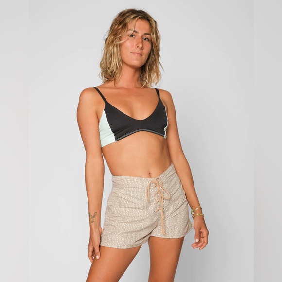 Seea Other - Seaa - Lulu Shorts - Linden - XL - Retro Board Shorts - Swim Shorts